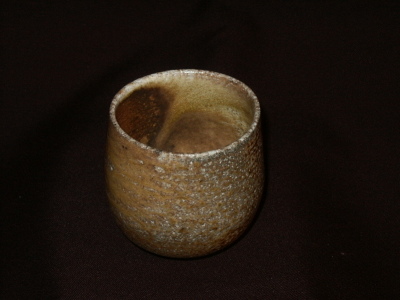 anagama fired pottery, yakishime