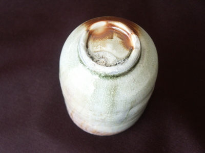2nd anagama firing, yakishime pottery