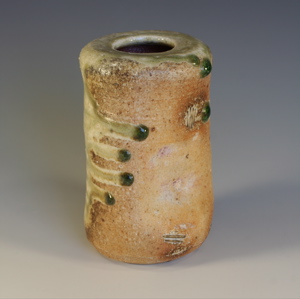 Natural Ash Glaze Bud Vase