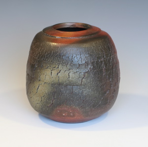 Bizen Style Blossom Vase